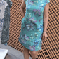 Women'S Slim Fit Casual Printed Pocket Dress