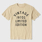 Vintage 1970s Limited Edition Ultra Soft Heather Tee
