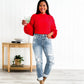Tummy Control Distressed Cuffed Boyfriend Jeans (Buy 2 Free Shipping)