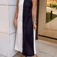 Women'S Button-Down Contrast Dress