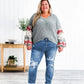 Tummy Control Distressed Cuffed Boyfriend Jeans (Buy 2 Free Shipping)