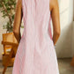 Women's Striped Pocket Casual Dress
