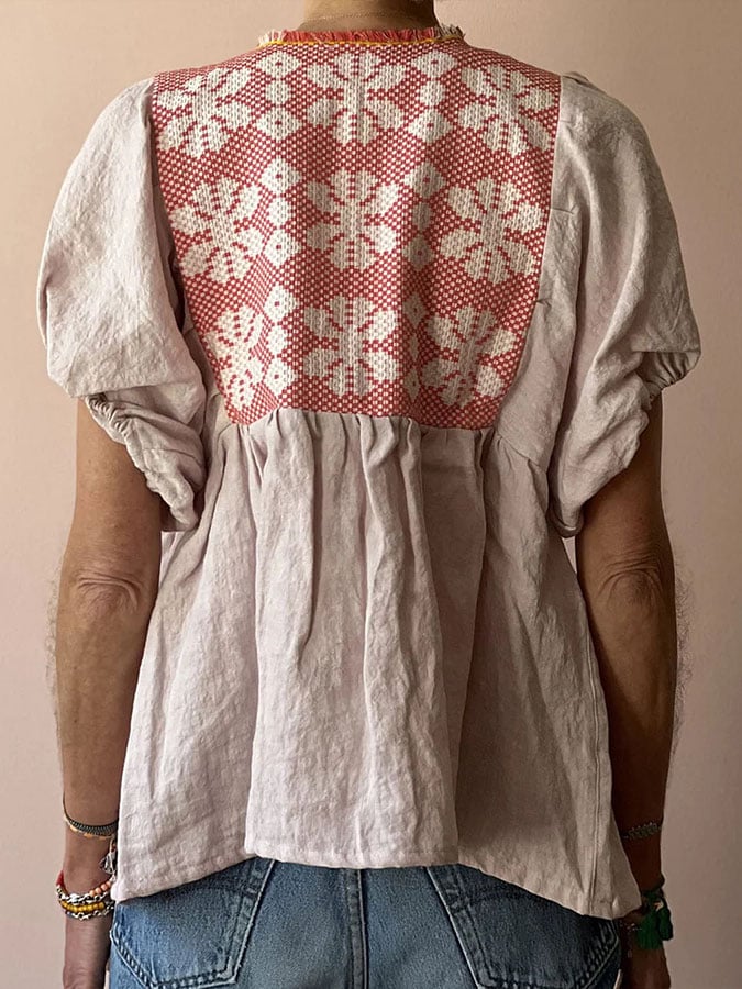 Women's Floral Casual Holiday Shirt