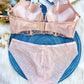 Sexy Mesh Lace Floral Embroidered Underwire Bra And Panty Set