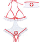 Sexy Naughty Maid Nurse Role-playing Lingerie Set