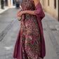 Bohemian Printed Maxi & Cardigan Set