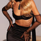 Sexy Tight-fitting Mesh See-through Bodycon Lingerie Set