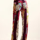 Patchwork Print Flow Pants
