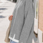 Women's Fake Two Piece Layered Sweatshirt Patchwork Oversized Pullover Top