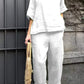 Cotton and linen casual solid color suit