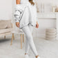 Hooded Casual and Comfortable Sweatshirt Suit