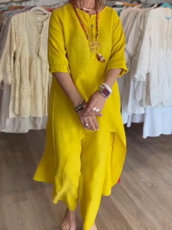 💥💕Women's linen casual suit