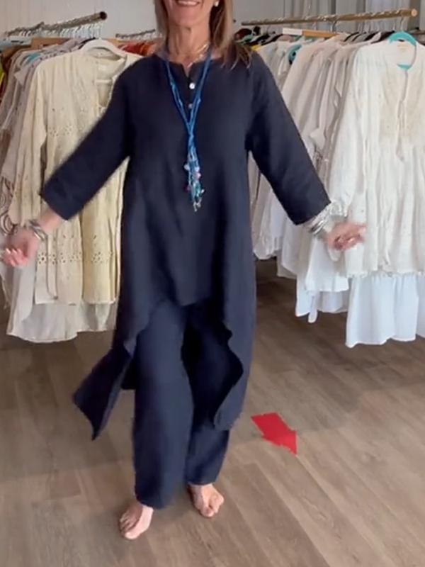 💥💕Women's linen casual suit