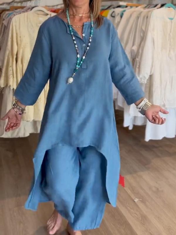 💥💕Women's linen casual suit