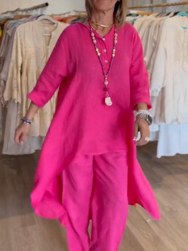 💥💕Women's linen casual suit