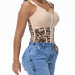 Extreme Latex Corset Waist Vest With Bra