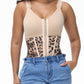 Extreme Latex Corset Waist Vest With Bra