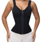 Extreme Latex Corset Waist Vest With Bra
