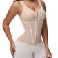 Extreme Latex Corset Waist Vest With Bra