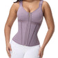 Extreme Latex Corset Waist Vest With Bra