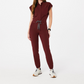 Women's 8 Pockets Cargo Scrub Jumpsuit