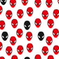 Women's Spiderman Printed Scrub Set SP12