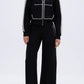 Pearl & Gold Embellished Tracksuit Sets