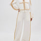 Pearl & Gold Embellished Tracksuit Sets