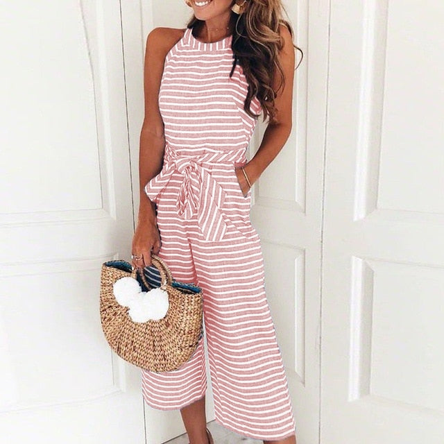 Bexley - Striped Jumpsuit