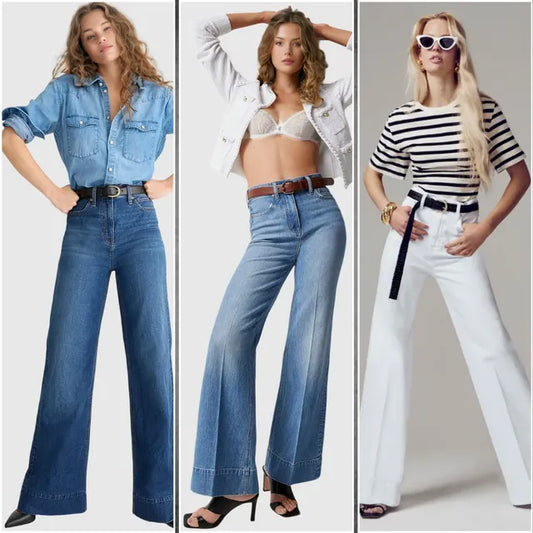 ⭐ 2026 Best Selling Jeans 👖 Tall Wide Leg Denim Trouser