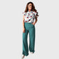 Women's  Printed Scrub Set ST6242