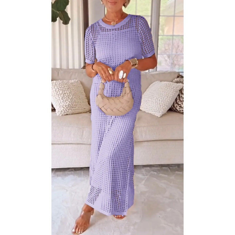 Cut-Out Long Maxi Dress + Free Inner Dress