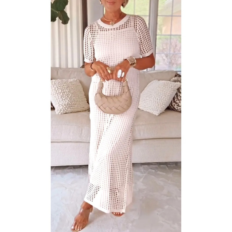 Cut-Out Long Maxi Dress + Free Inner Dress