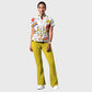 Women's Happy Family Printed Scrub Set SP27