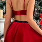 Christmas Velvet Heart Decoration Sexy Suit