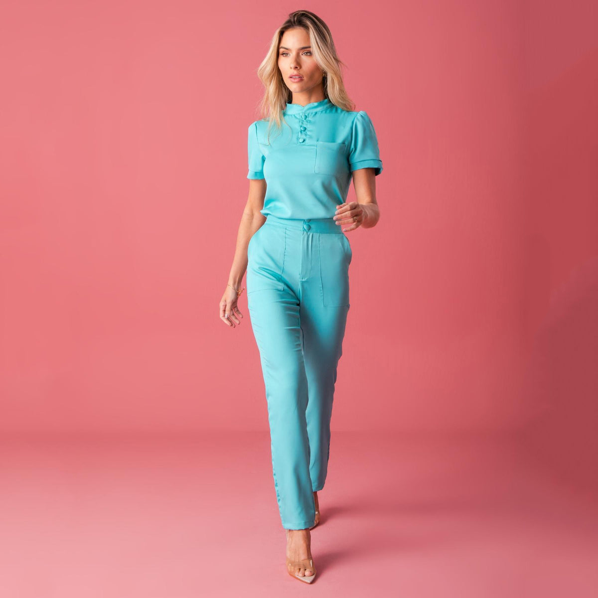 Women's Button Waist Scrub Pants™