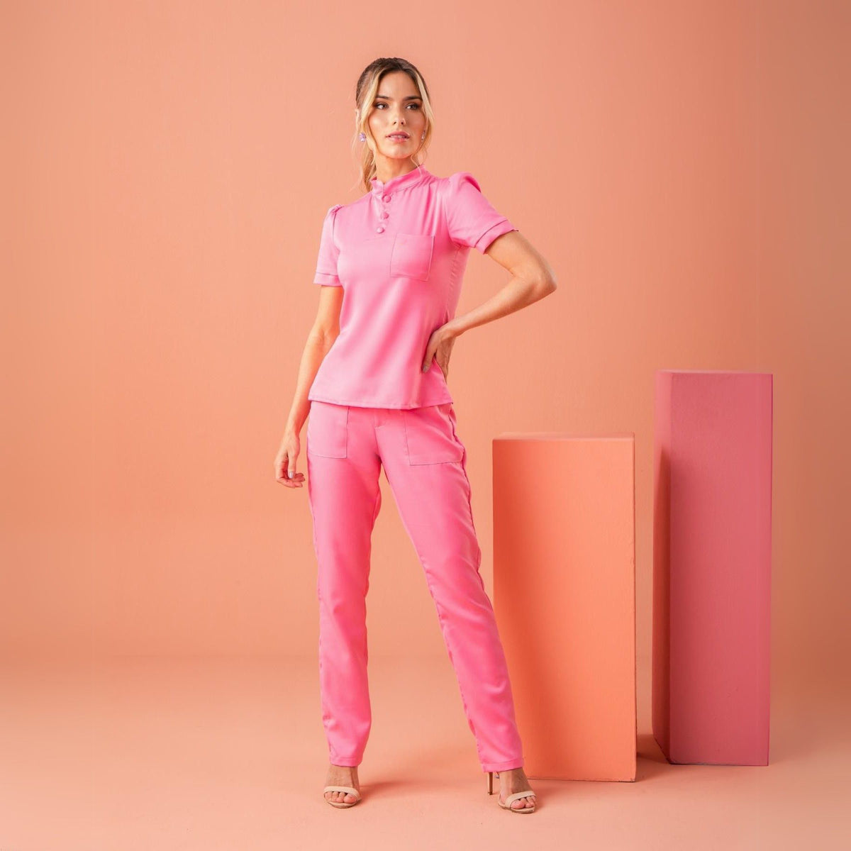 Women's Button Waist Scrub Pants™
