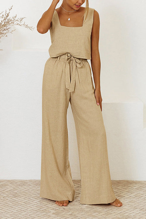 Rakkiss™ Fashion casual sleeveless trousers loose suit
