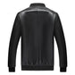 Men's Slim Simple Leather Jacket