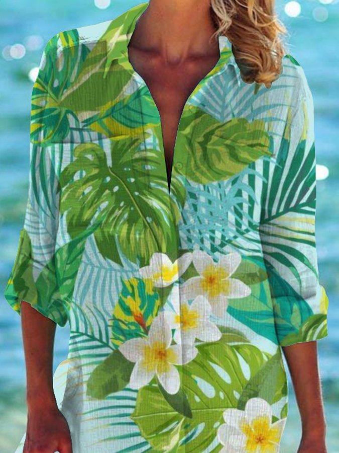 Vacation Print Shirt