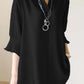 Women's Casual Elegant Pure Color Cotton Shirt