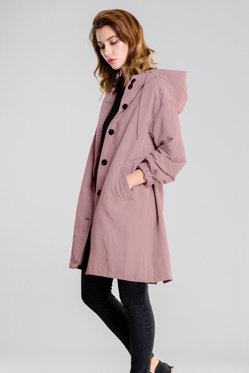PASTEL PINK WINDBREAKER