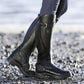 WOMEN'S HIGH HEEL WATERPROOF RIDING BOOTS