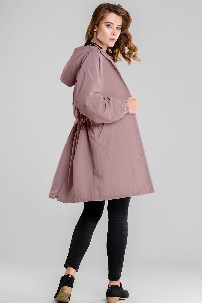 PASTEL PINK WINDBREAKER