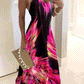 Flame Print Camisole Dress