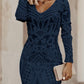 Women's Leopard Shift Mini Dress