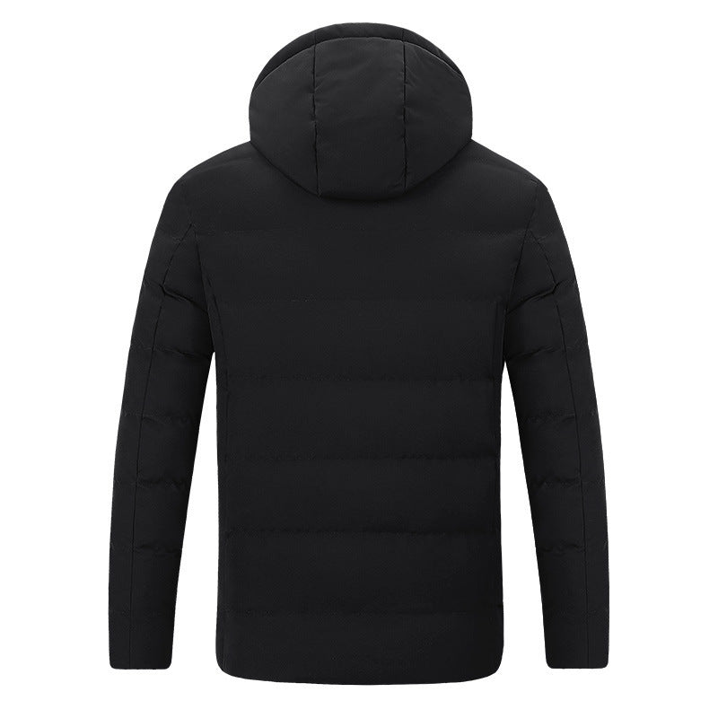 Winter Heated Jackets Smart Heating Cotton Coats Heated Hooded Jackets for Men