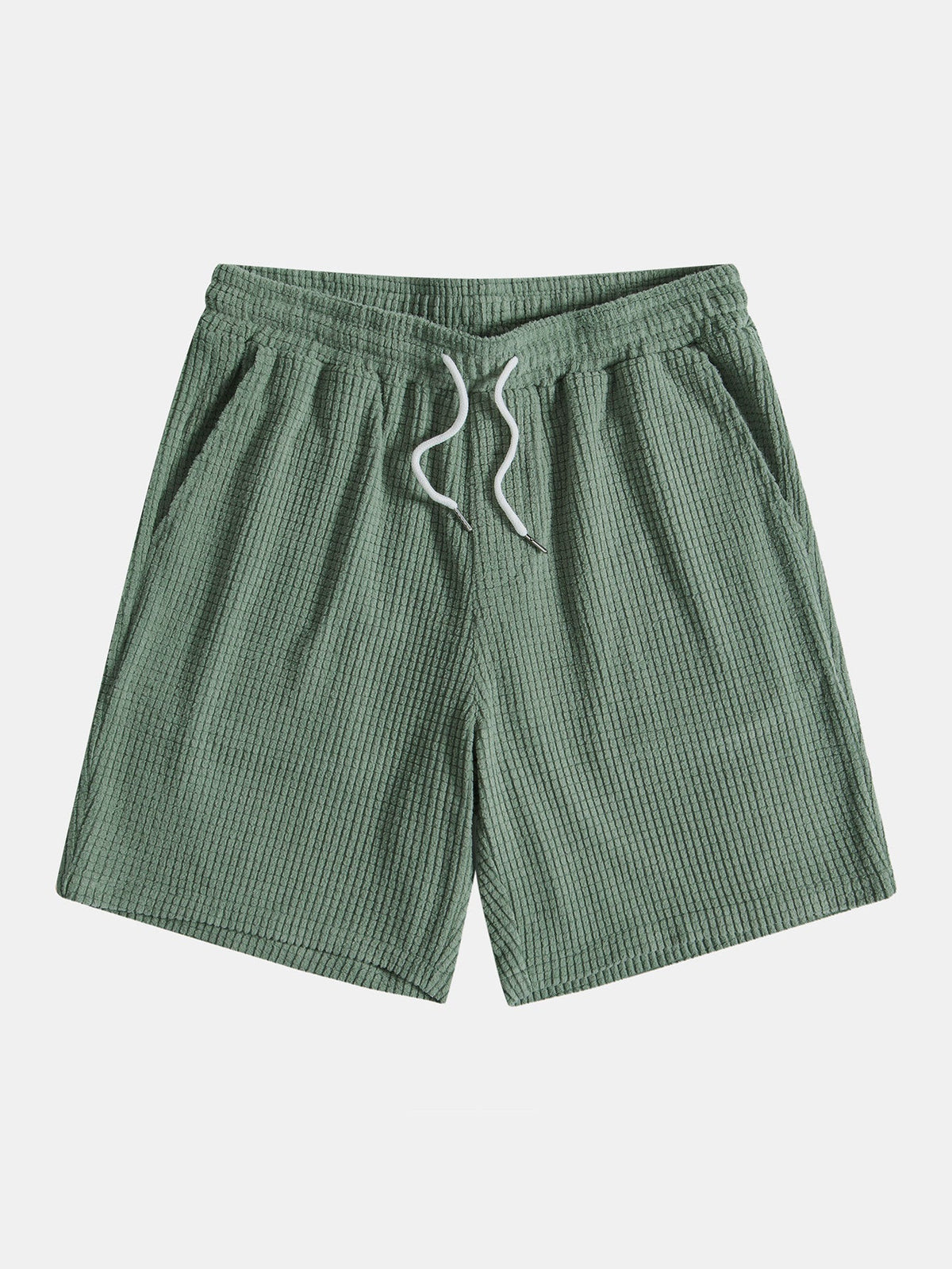 Waffle Polo Shirt & Waffle Shorts