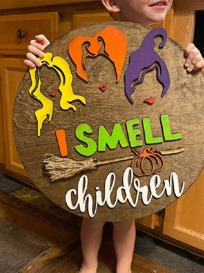 I Smell Children Halloween Hanging Wall Decoration