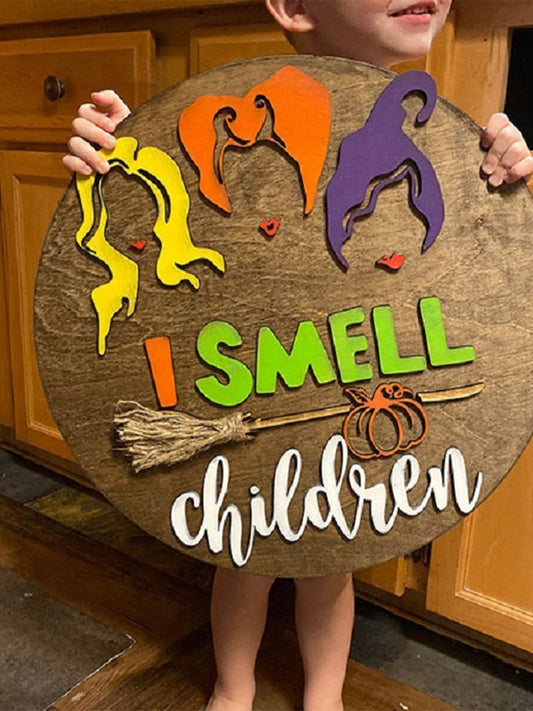 I Smell Children Halloween Hanging Wall Decoration